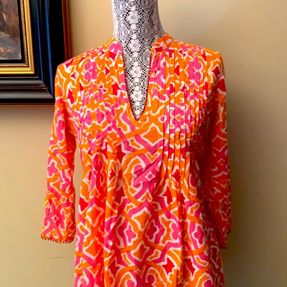Roberta Roller Rabbit boho top - Picture 2 of 7